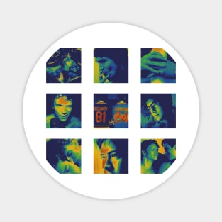 Heated Rivalry Thermal Aesthetic Grid Magnet